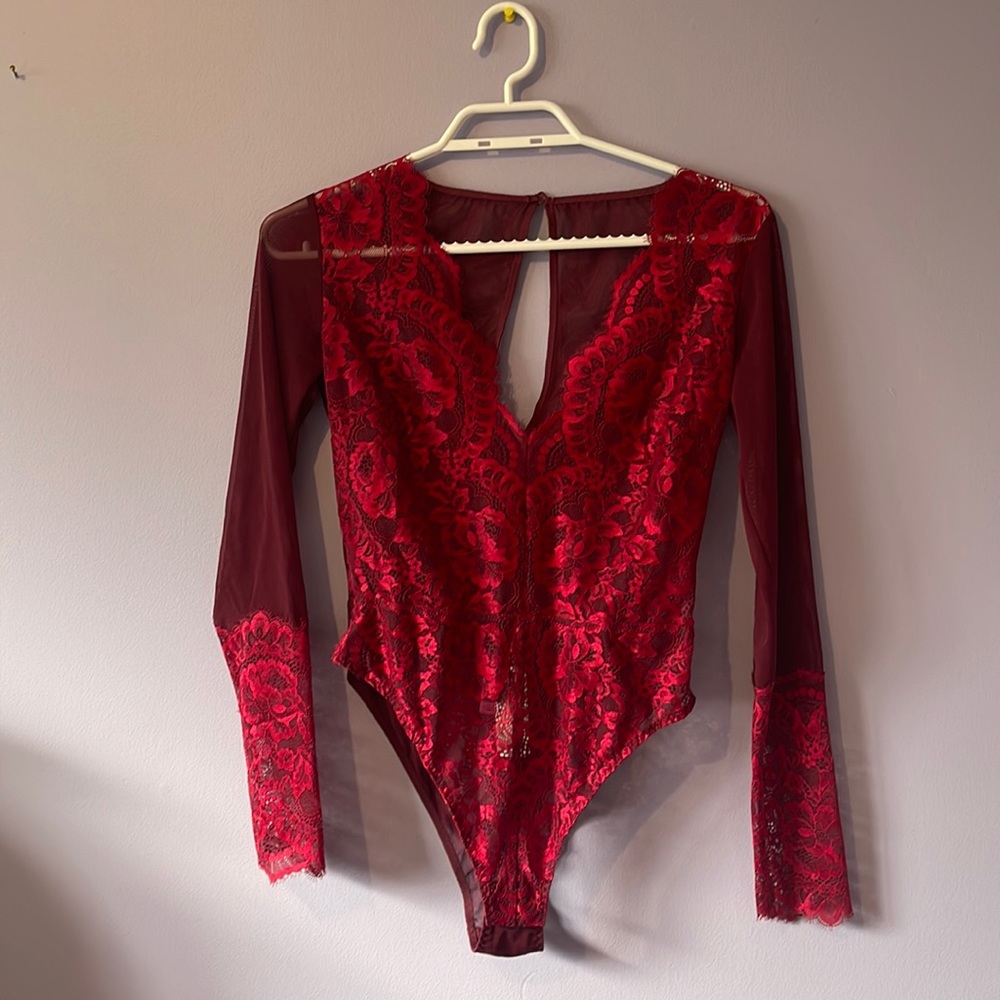 La senza long sleeve bodysuit lingerie